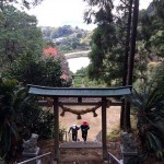 奉られる海の場面