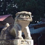 狛犬との再会*旅の途中